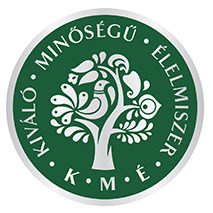 Kiváló Minőségű Élelmiszer zöld logo